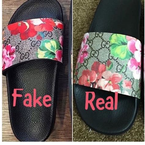 gucci thong sandals real vs fake|gucci slides authenticity.